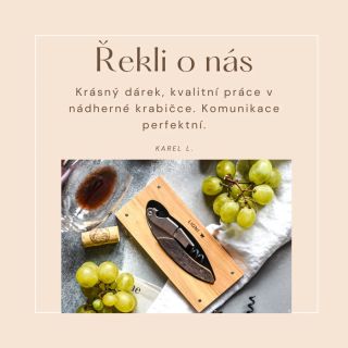 Recenze, co potěší 😊. Máte už svoji vývrtku?